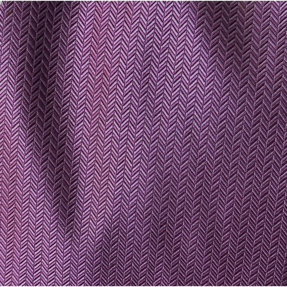 Kids Boys Herringbone Purple Plum Vest Wedding Fits sizes 3T 4T 5 6 Bow tie - Picture 3 of 3